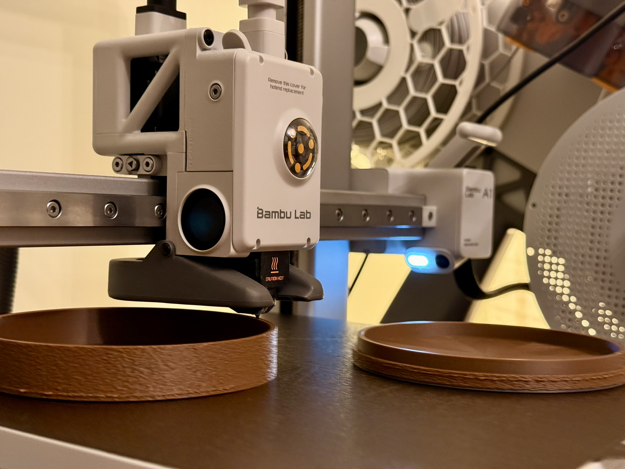 Drukarka 3D z dwoma dyskami